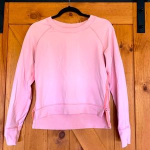 Lululemon side zipper sweatshirt size 6